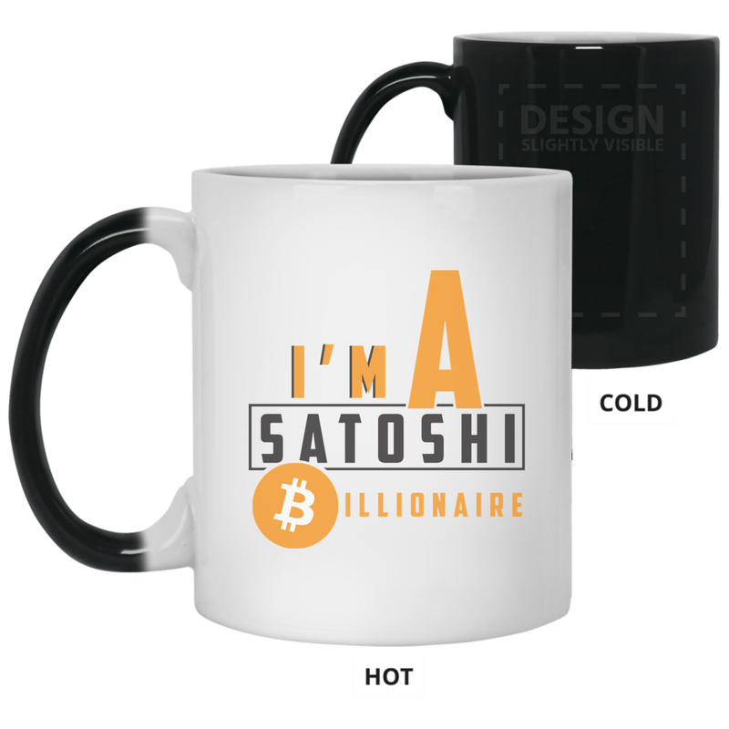 I'm a satoshi billionaire - 11oz. Color Changing Mug