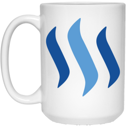 Steem - 15 oz. White Mug