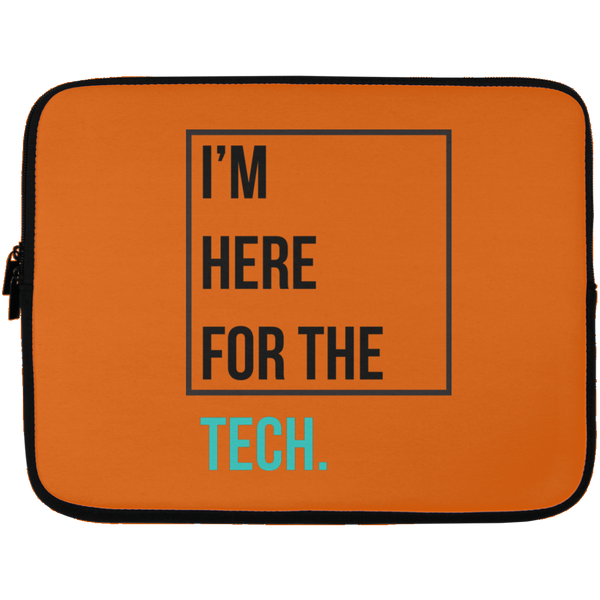 I'm here for the tech (Zilliqa) - Laptop Sleeve - 13 inch