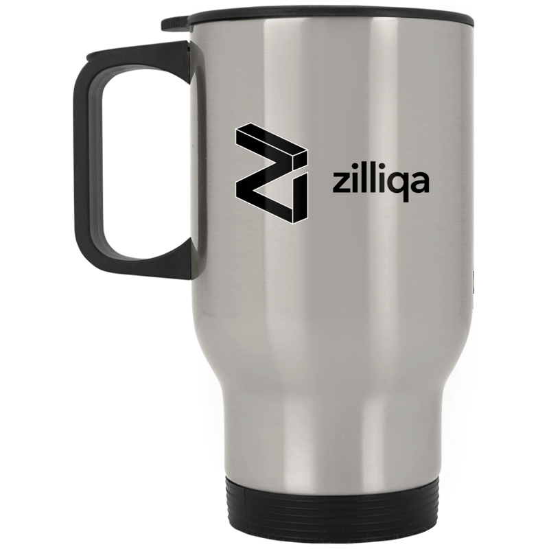 Zilliqa - Silver Stainless Travel Mug
