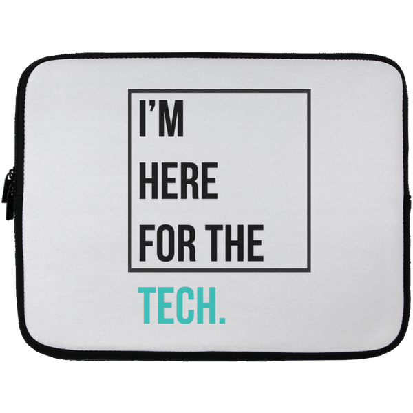 I'm here for the tech (Zilliqa) - Laptop Sleeve - 13 inch