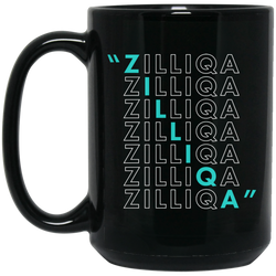 Zilliqa - 15 oz. Black Mug
