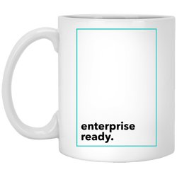 Enterprise Ready (Zilliqa) - 11 oz. White Mug