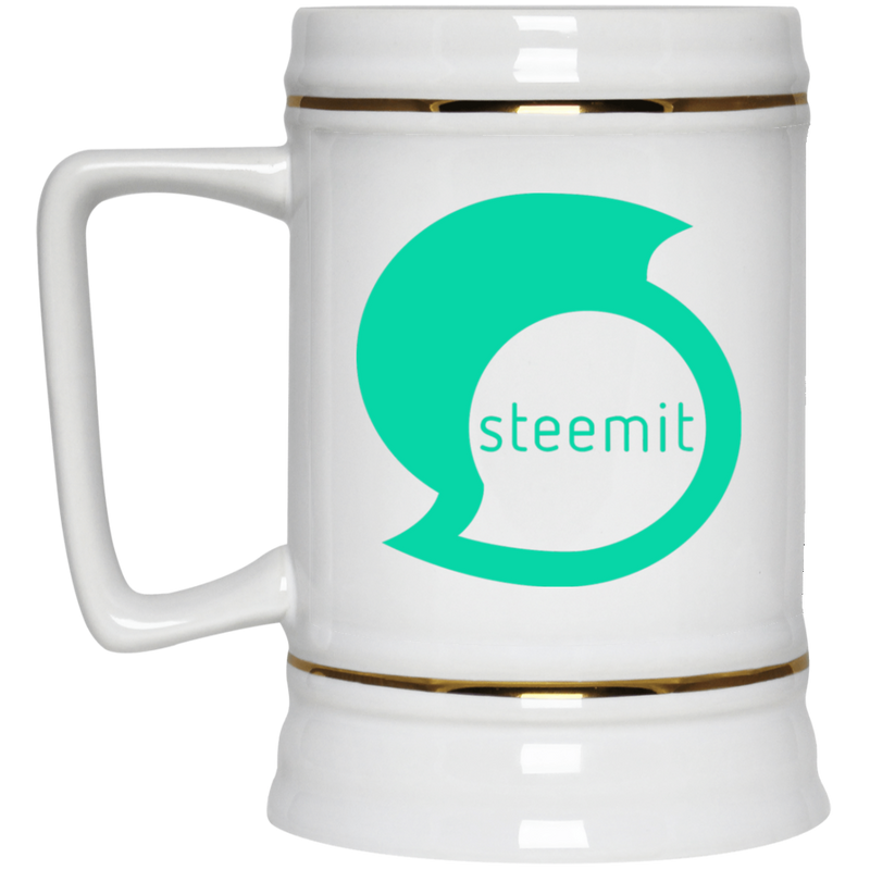 Steemit - Beer Stein 22oz.