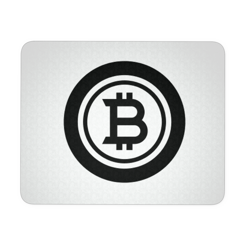 Bitcoin black - Mousepad