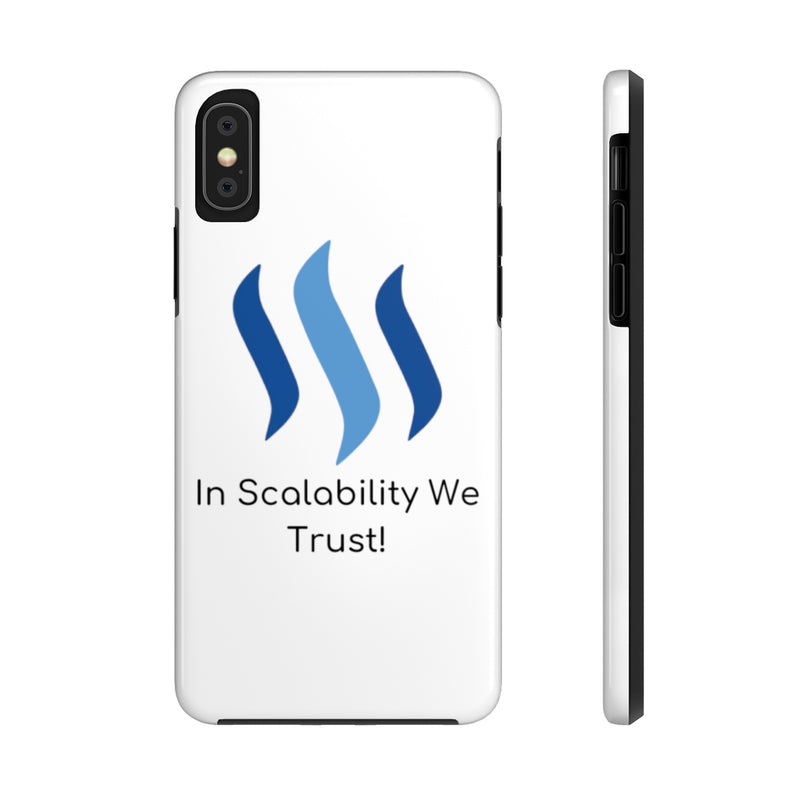 Steem in scalability we trust -  Phone Cases