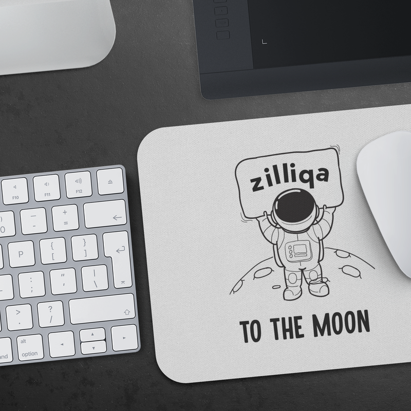 Zilliqa to the moon - Mousepad