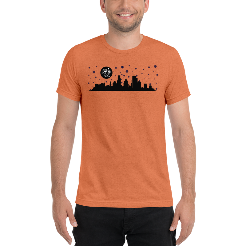 Iota city - Men's Tri-Blend T-Shirt