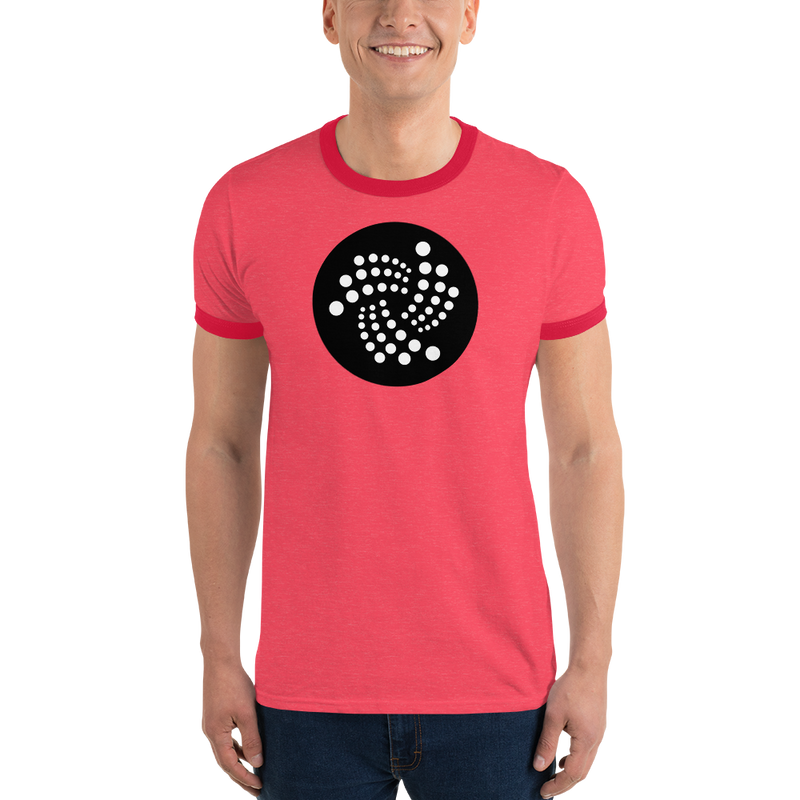 Iota logo - Men's Ringer T-Shirt