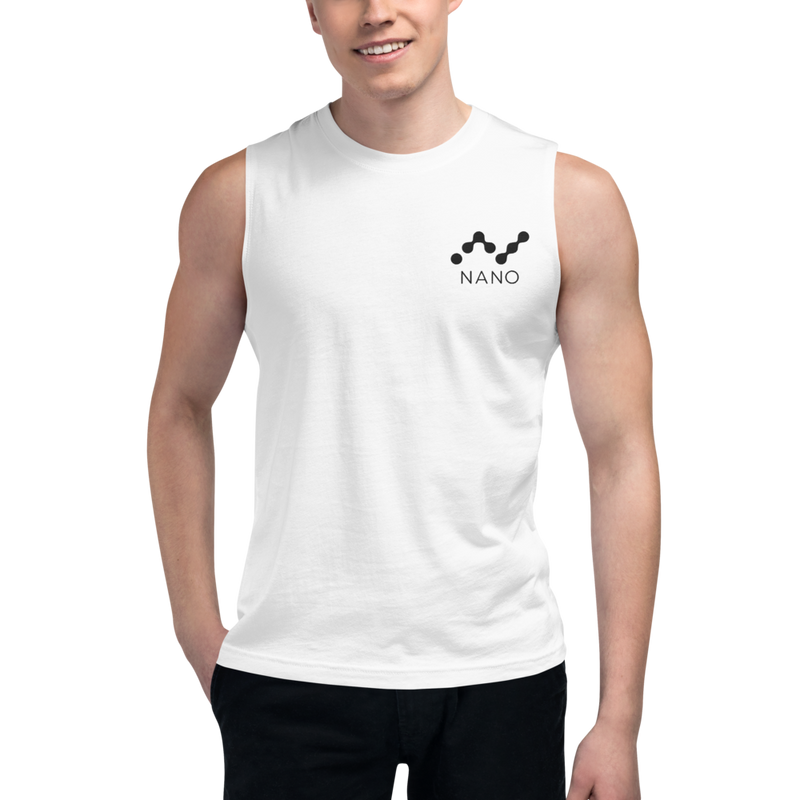 Nano – Men's Embroidered Muscle Shirt