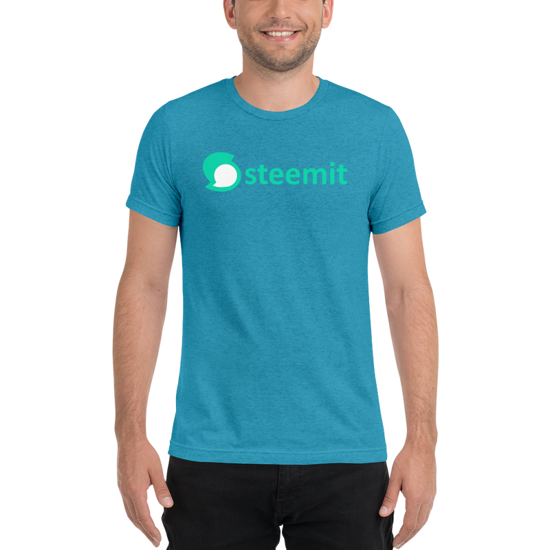 Steemit – Men’s Tri-Blend T-Shirt