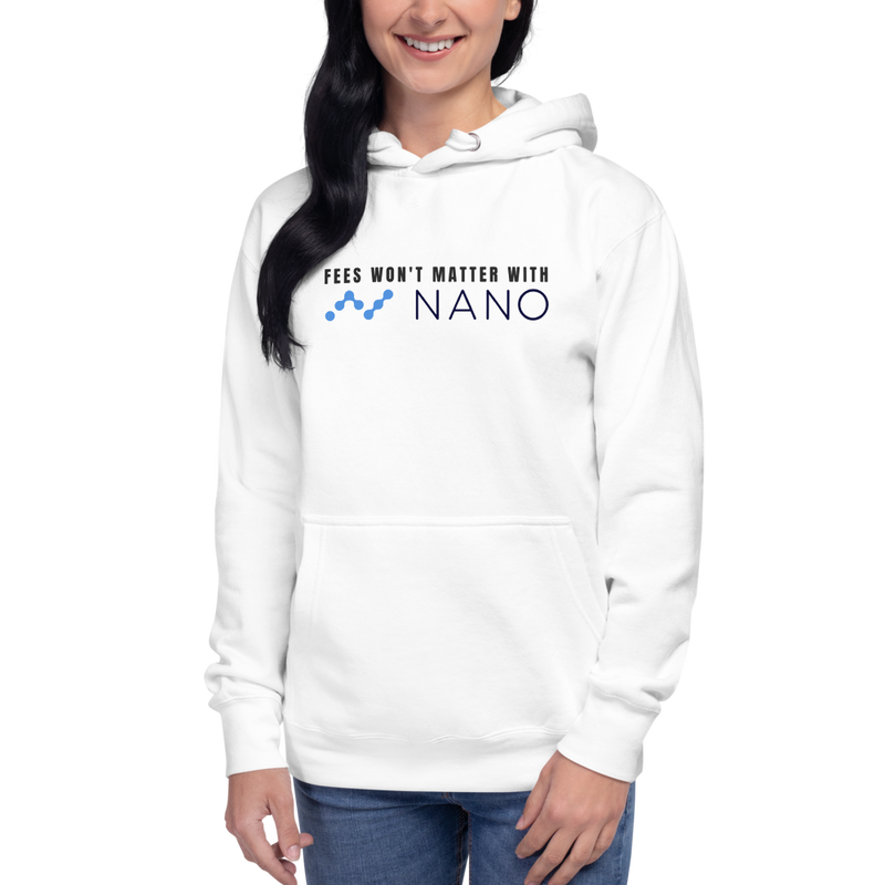 Fees won't matter with Nano – Women’s Pullover Hoodie