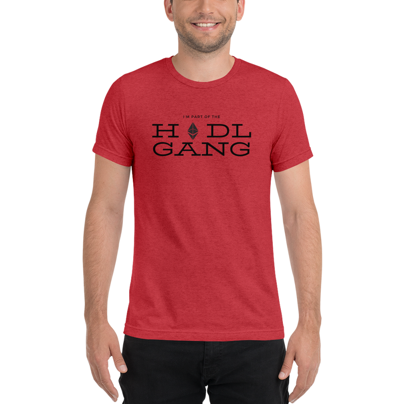 Hodl gang (Ethereum) - Men's Tri-Blend T-Shirt