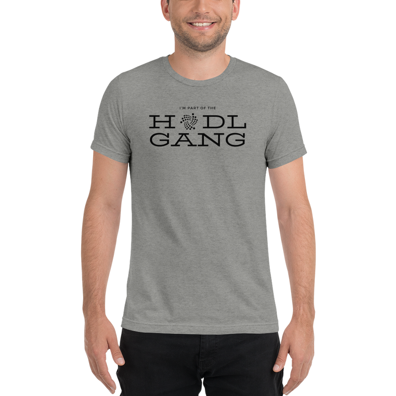 Hodl gang (Iota) - Men's Tri-Blend T-Shirt