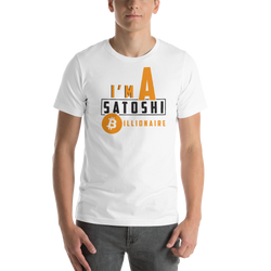 I'm a satoshi billionaire (Bitcoin) - Men's Premium T-Shirt