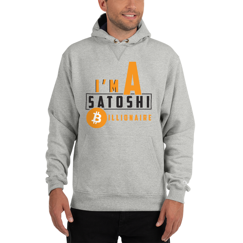 I'm a satoshi billionaire (Bitcoin) - Men’s Premium Hoodie