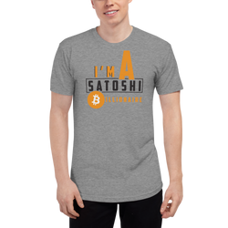 I'm a satoshi billionaire (Bitcoin) - Men's Track Shirt