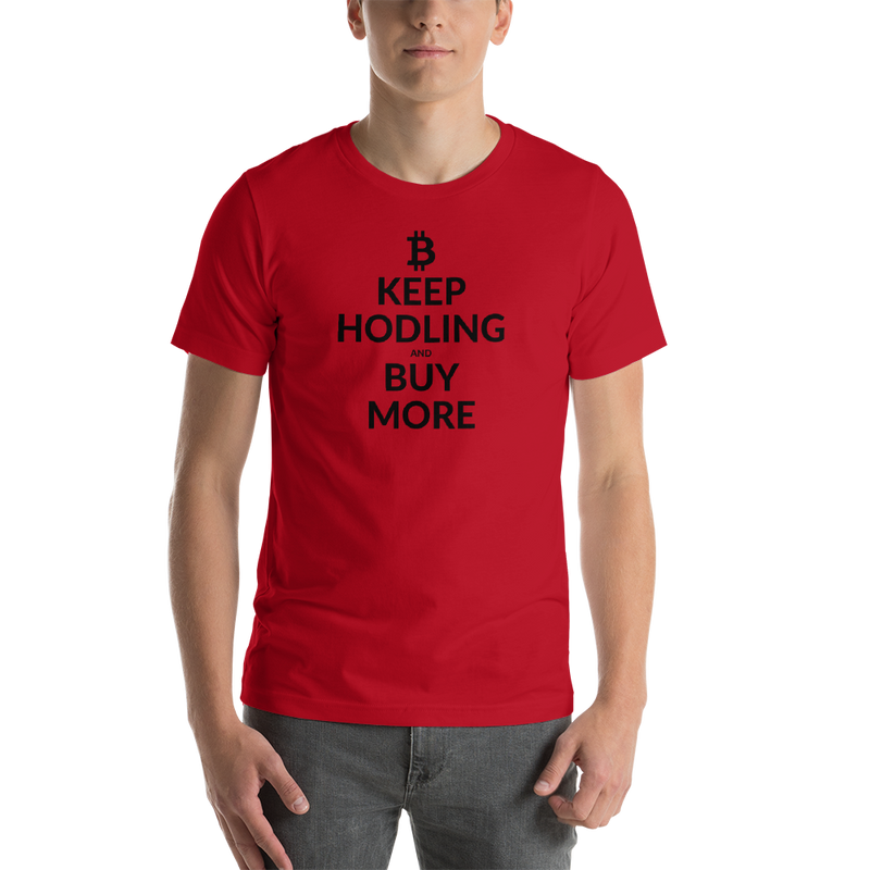Keep hodling (Bitcoin) - Men's Premium T-Shirt