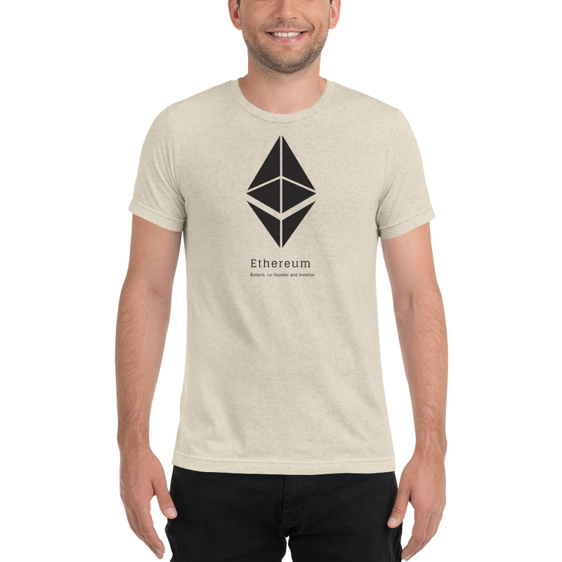 Buterin, co-founder and inventor - Men's Tri-Blend T-Shirt