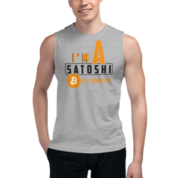 I'm a satoshi billionaire (Bitcoin) – Men’s Muscle Shirt