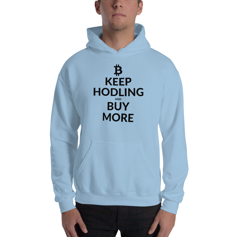 Keep hodling (Bitcoin) - Men's Hoodie