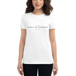 Vires in numeris (Bitcoin) - Women's Short Sleeve T-Shirt