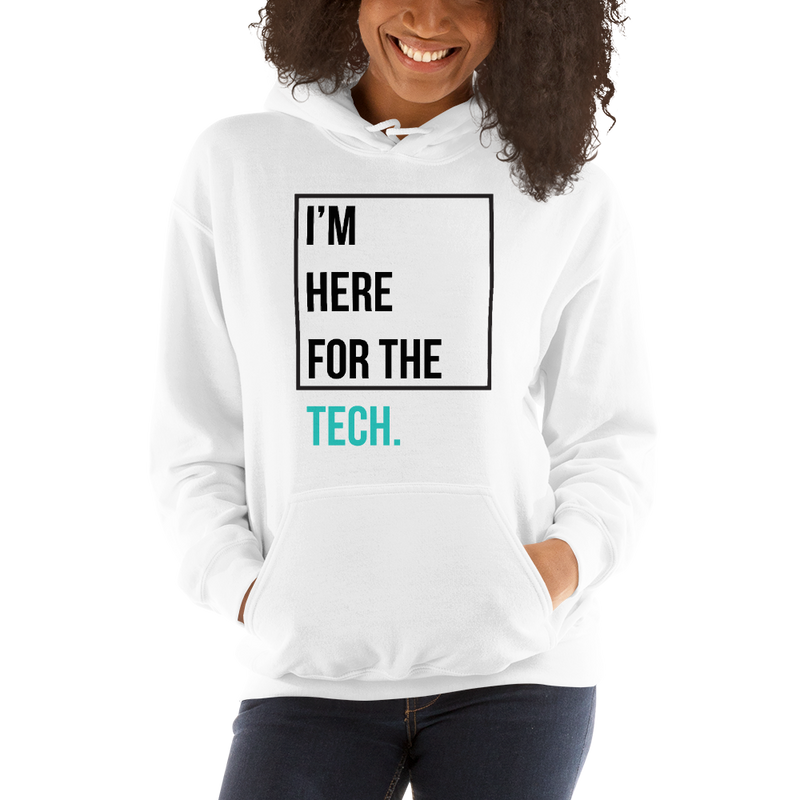 I'm here for the tech (Zilliqa) – Women’s Hoodie