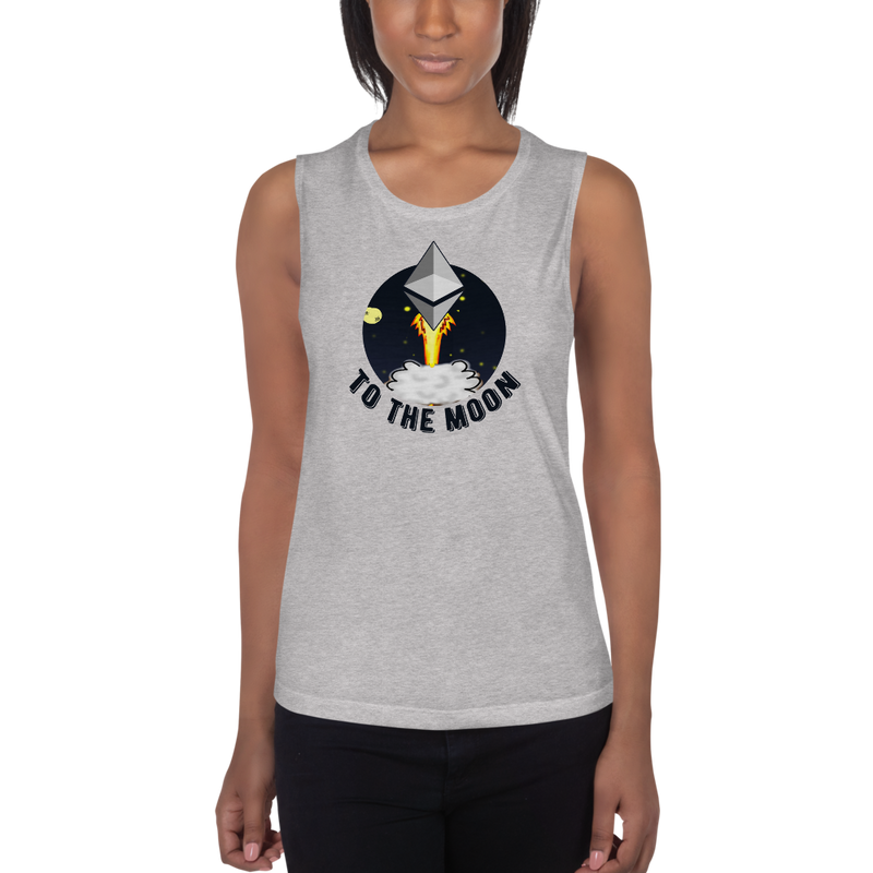Ethereum to the moon – Women’s Sports Tank