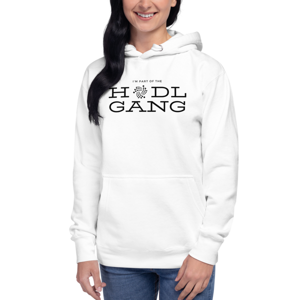 Hodl gang (Iota) – Women’s Pullover Hoodie