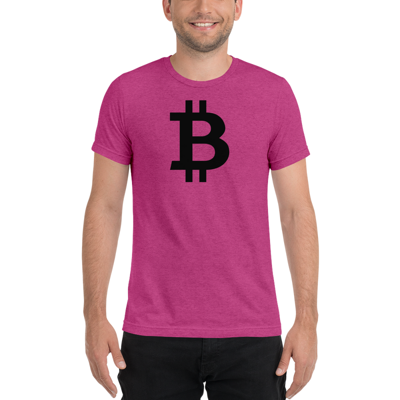 Bitcoin - Men's Tri-Blend T-Shirt