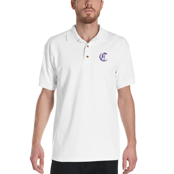 The Cryptonomist Embroidered Polo