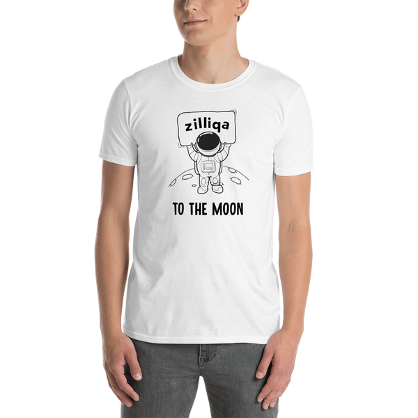 Zilliqa to the moon - Men's T-Shirt