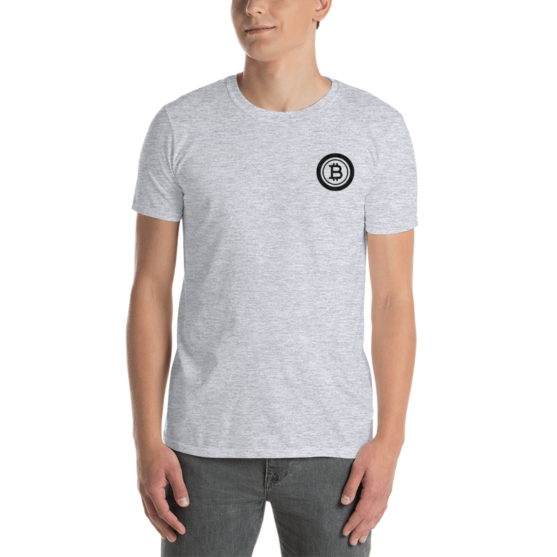 Bitcoin - Men's Embroidered T-Shirt