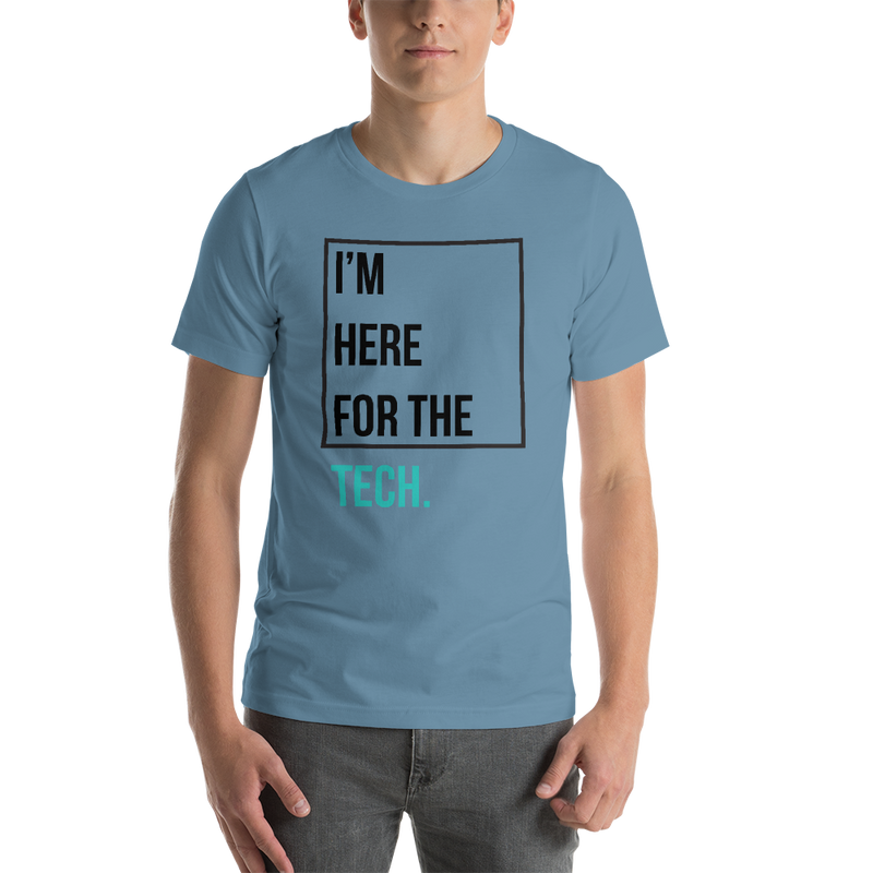 I'm here for the tech (Zilliqa) - Men's Premium T-Shirt