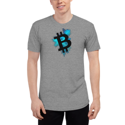 Bitcoin color cloud - Men's Track Shirt