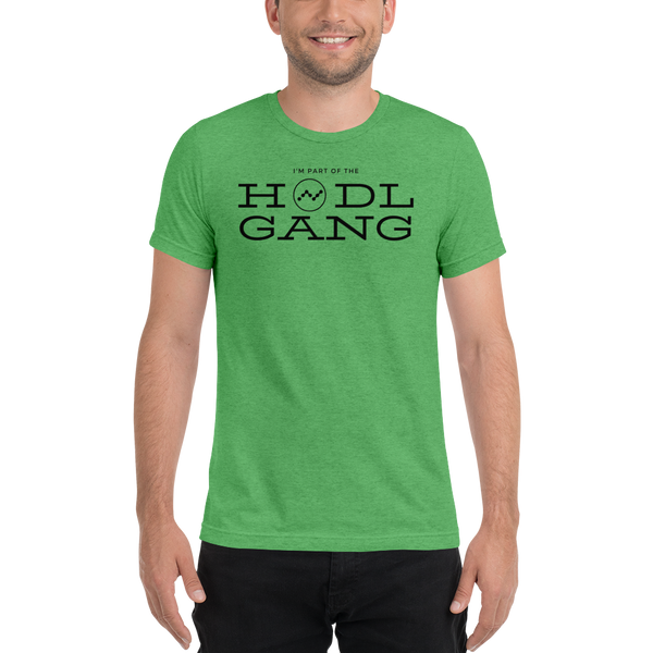Hodl gang (Nano) – Men’s Tri-Blend T-Shirt