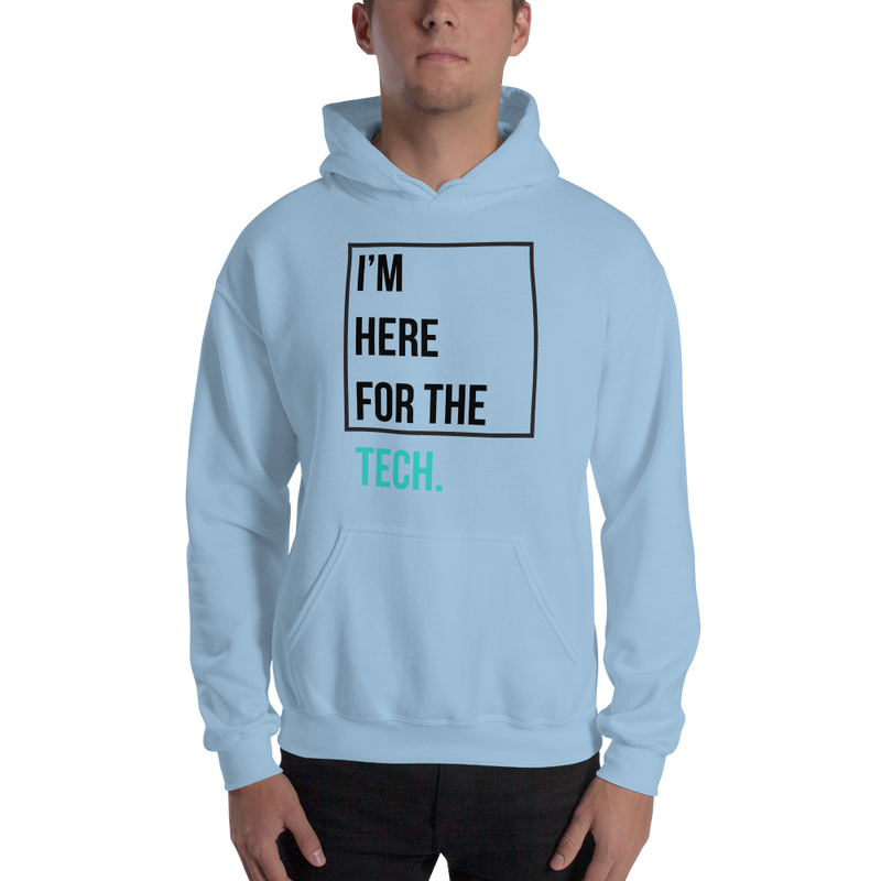I'm here for the tech (Zilliqa) - Men’s Hoodie