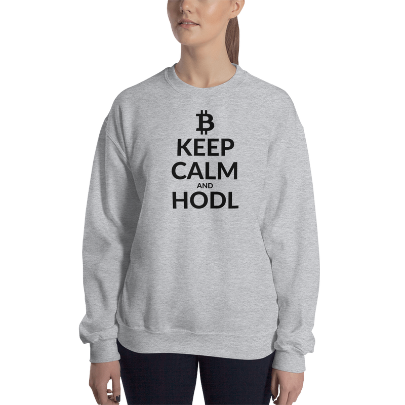 Keep calm (Bitcoin) – Women’s Crewneck Sweatshirt