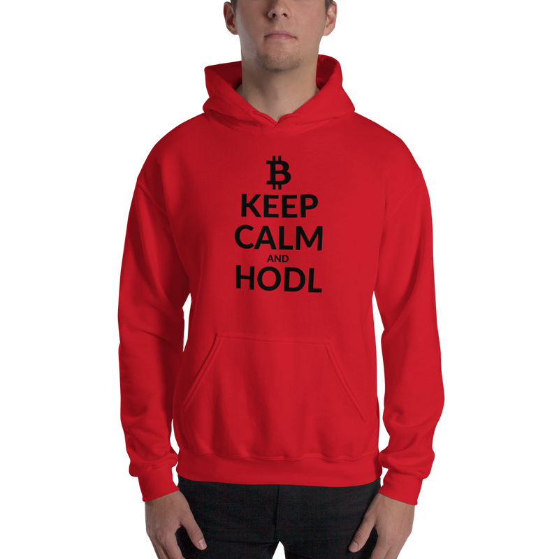Keep calm (Bitcoin) - Men's Hoodie