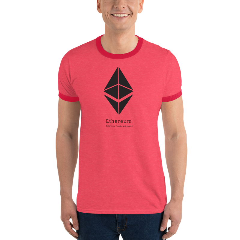 Buterin, co-founder and inventor - Men's Ringer T-Shirt