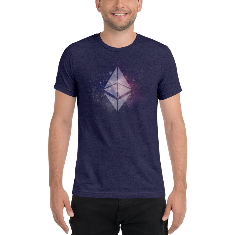 Ethereum universe - Men's Tri-Blend T-Shirt