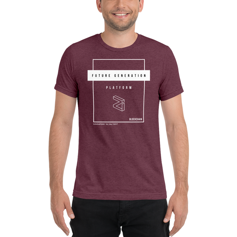 Future Generation (Zilliqa) - Men's Tri-Blend T-Shirt