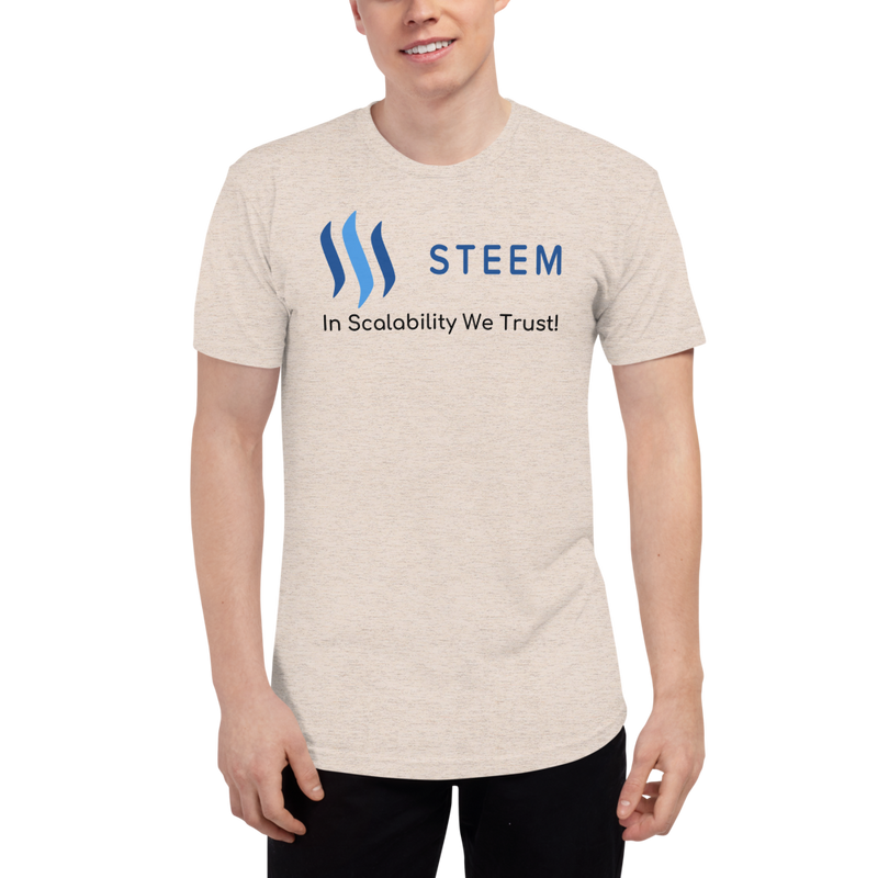 In scalability we trust (Steem) - Men's Men's Track Shirt