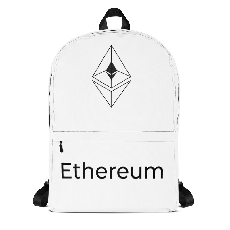 Ethereum line design - Backpack