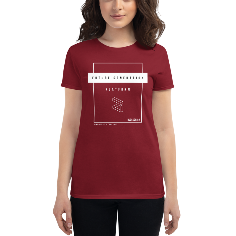 Future generation (Zilliqa) – Women's Short Sleeve T-Shirt