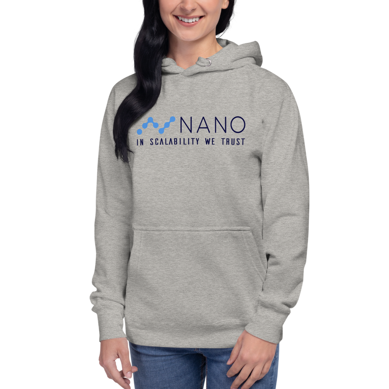 Nano, in scalability we trust – Women’s Pullover Hoodie