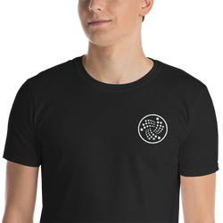 Iota logo - Men's Embroidered T-Shirt