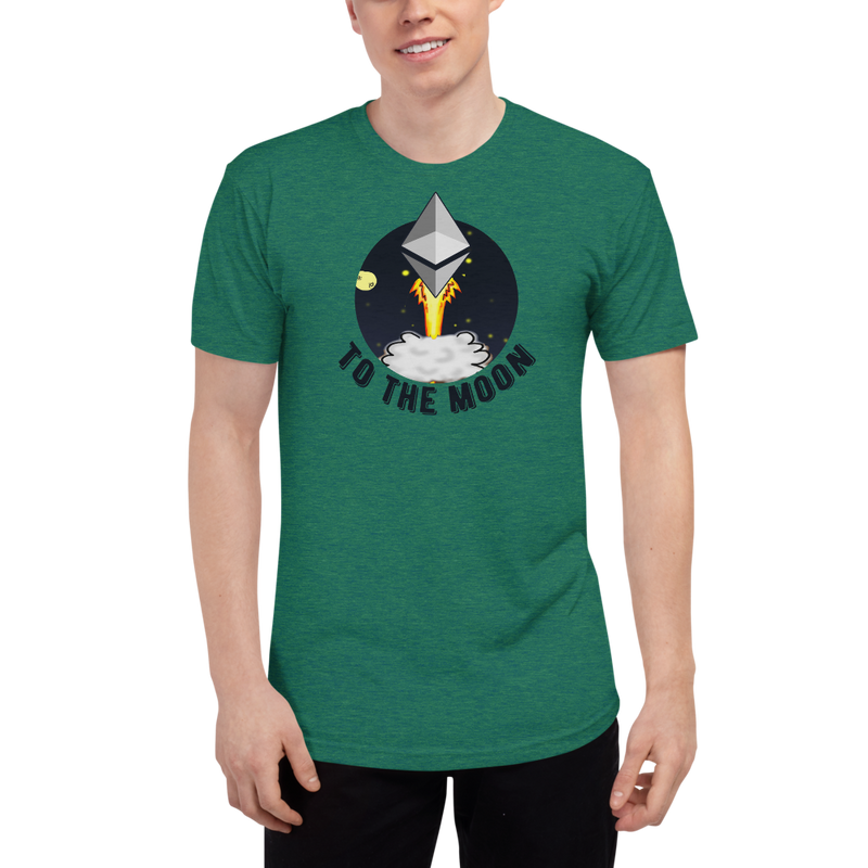 Ethereum to the moon - Men's Track Shirt