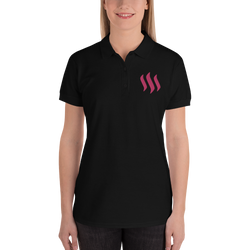Steem – Women’s Embroidered Polo Shirt