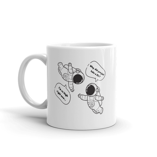 Zilliqa astronauts – White Mug (11 oz. & 15. Oz.)